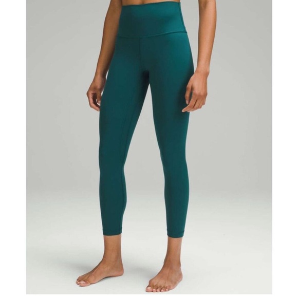 Lululemon Align High Rise Pant Leggings 25”, Everglades Green Ankle, 8 - Picture 1 of 10